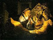 Rembrandt Peale, The Money Changer